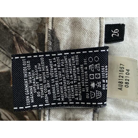 7 For All Mankind Floral Skinny Ankle Jeans Women’s Size 26 - Picture 7 of 11